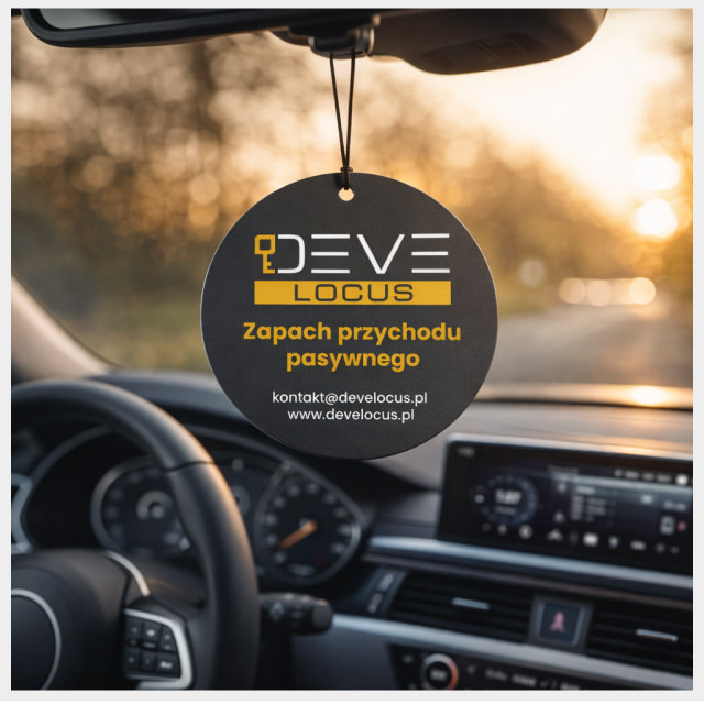 Zawieszka zapachowa do auta Develocus - obrazek 2